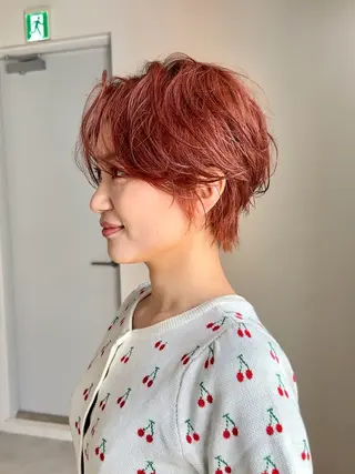 ショート SNSモニター募集！ くせ毛特化/大村のヘアスタイル
