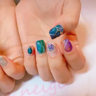 ネイル La neige* yuki 🐩🌙のネイルデザイン