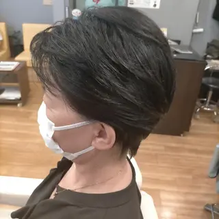 ショート パーマ 尹兆奎美容室所属・ヘアー オレのヘアスタイル