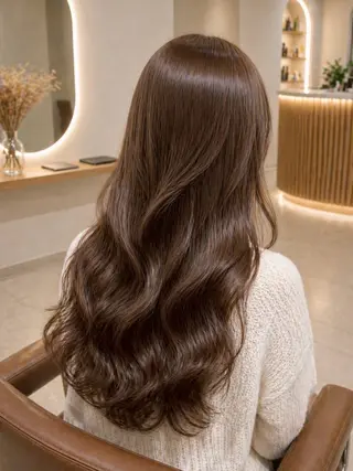 ロング カラー 清瀧 巧人のヘアスタイル
