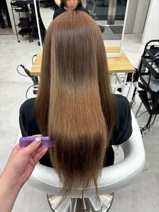 ロング 𝗆𝗂𝗒𝗎 🐈‍⬛🎀のヘアスタイル