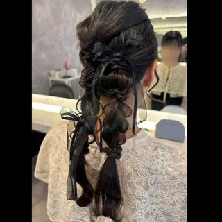 ロング カラー 🖤kana/艶髪/ 韓国風暗髪カラー🖤のヘアスタイル