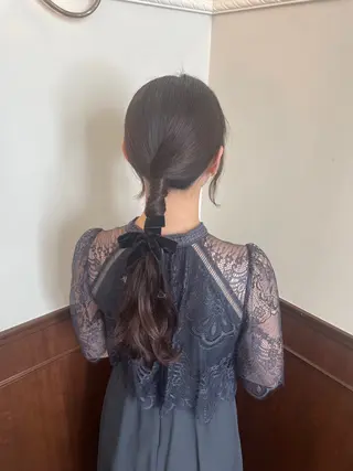 ヘアアレンジ 似合わせ前髪／ 小顔カット🎀そうのヘアスタイル