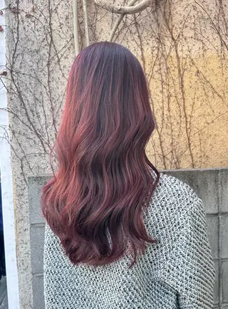 ロング 吉田 光佑のヘアスタイル