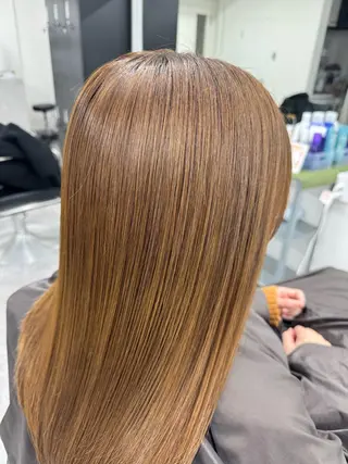 セミロング 髪質改善メニュー 長井 美佐子のヘアスタイル