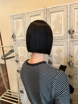 ショート ルプラボウ/中村潤菜 /ボブヘアのヘアスタイル