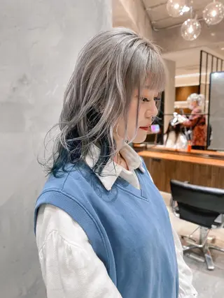 ショート カラー 韓国ヘア 店長NEGIのヘアスタイル