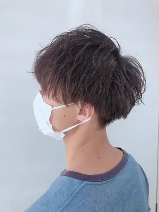ショート ヘアアレンジ メンズ メンズZina代表 田端 麗治のヘアスタイル