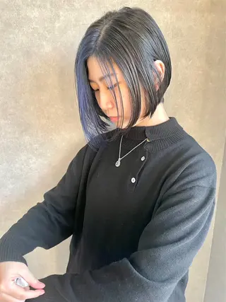 ショート カラー 一ノ瀬 暁のヘアスタイル
