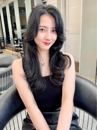 ロング 縮毛/ショート/ ボブ/レイヤー/小原のヘアスタイル