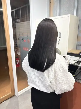 ロング リキ/髪質改善 /縮毛矯正🫧のヘアスタイル
