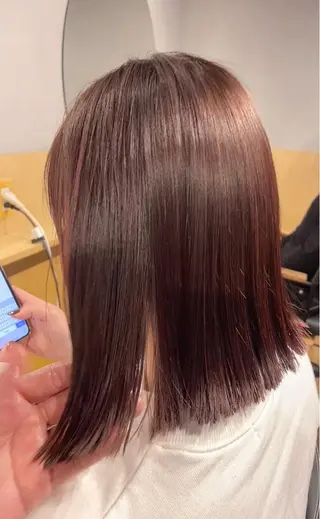 ミディアム カラー パーマ 【美髪とカット】 AKIFUMIのヘアスタイル