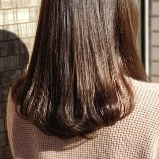 セミロング カラー 槌本 健成のヘアスタイル