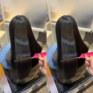 ロング カラー ほの かのヘアスタイル