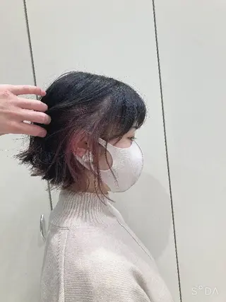 ショート カラー 髪質改善 カミムラのヘアスタイル