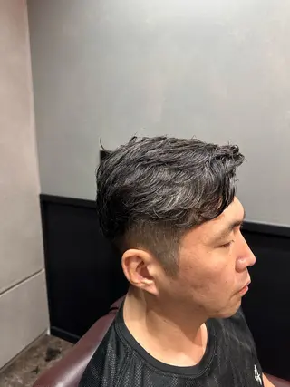 ショート メンズ 田中 瑠星のヘアスタイル