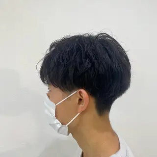 メンズ 韓国メンズ特化 パーマSatskiのヘアスタイル