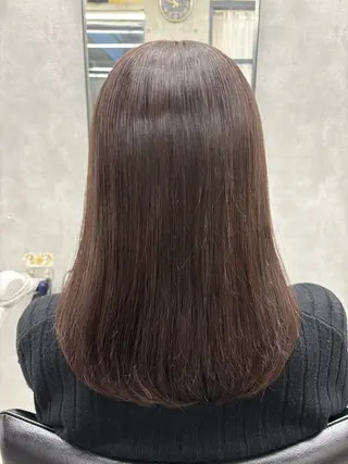 ロング カラー すぐ巻ける縮毛矯正 🍀勝倉　麗のヘアスタイル