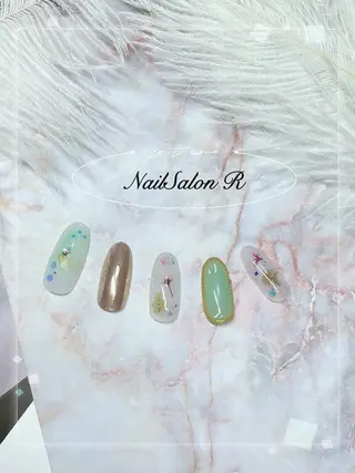ネイル NailSalonR 宮里のネイルデザイン
