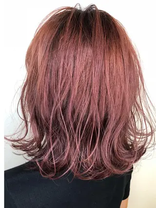 ミディアム カラー メンズヘア特化 崎田 成人のヘアスタイル