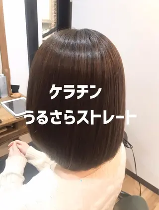 ミディアム 福岡口コミNo1🎀 コテ巻き風パーマ専門のヘアスタイル
