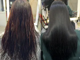 ロング 池袋/韓国/レイヤー 髪質改善/村上けいとのヘアスタイル