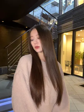 ロング 艶髪／縮毛矯正 _MiMiのヘアスタイル