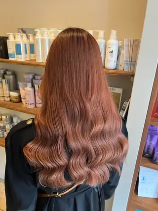 ロング カラー 小嶋 秀明/ 本物の髪質改善⭐️のヘアスタイル