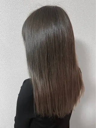 ロング カラー 為田 美潮のヘアスタイル