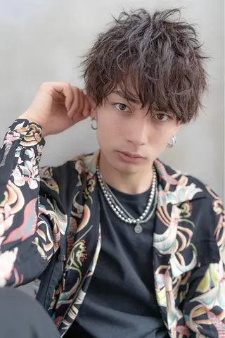 ミディアム メンズ 💈圧倒的メンズ特化 DAITO💈のヘアスタイル