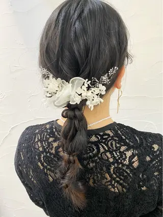 ヘアアレンジ uros.中目黒 moekaのヘアスタイル
