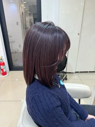 カラー 吉永 百合香のヘアスタイル