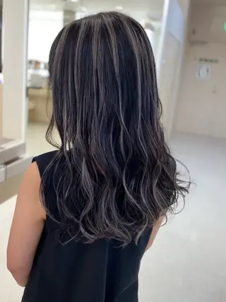 セミロング カラー お悩み解決美容師🦚 片山/銀座/有楽町のヘアスタイル