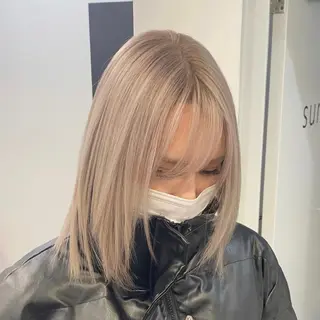 セミロング カラー パーマ ヘアアレンジ メンズ キッズ ネイル マツエク・マツパ アイブロウ エクステモデル募集 💗大阪梅田/川上のヘアスタイル