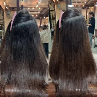 パーマ ブリーチ◎／ 銀座／秋葉香乃のヘアスタイル