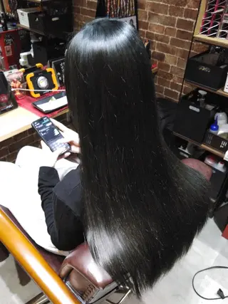 ロング 24H受付の髪質改善 ＆ヘッドスパ┃髙橋のヘアスタイル