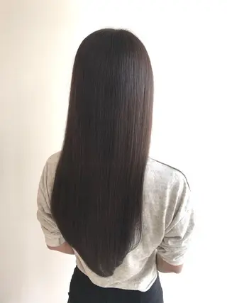 ロング カラー パーマ ヘアアレンジ 🥇髪質改善🥇 polon代表鵜澤のヘアスタイル