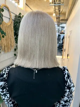 ショート Maia🦋 博多 透明感カラーのヘアスタイル