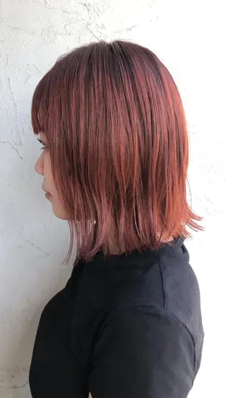 ミディアム 菊池 幹のヘアスタイル