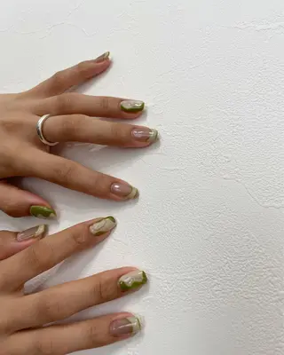 ネイル kiii.__ ✴︎*のネイルデザイン