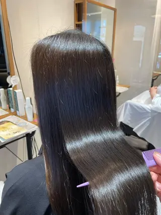 ロング 藤田一輝 【美髪職人】のヘアスタイル