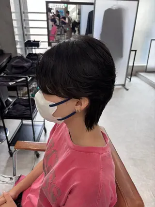 メンズ フェザーの鬼 🇰🇷yutoのヘアスタイル