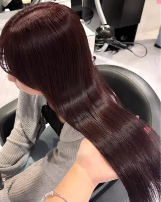 ロング カラー 表参道♡暗髪♡ 艶カラー♡アユミのヘアスタイル