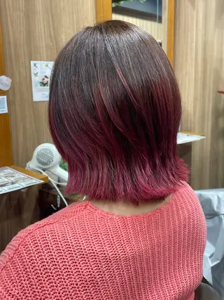 ショート カラー 山際勇策 /岐阜美容師のヘアスタイル