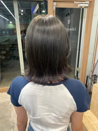 ミディアム カラー 🐾Libero🐾 柏　KONOMIのヘアスタイル
