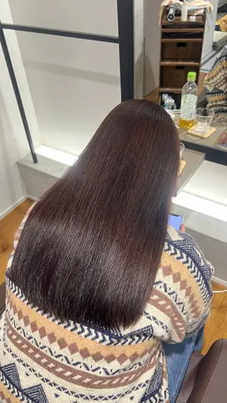 ロング カラー アカリ ✄﻿似合わせカット✄のヘアスタイル