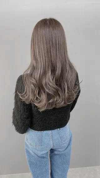 カラー グレージュ♡ベージュ ♡MA/表参道のヘアスタイル