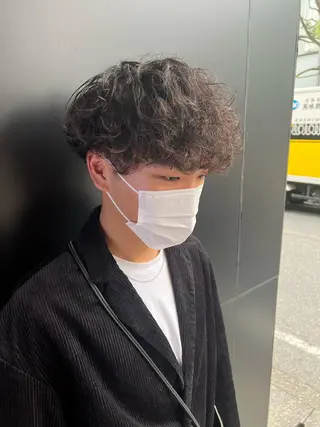 メンズ 柏メンズパーマ特化 蛯谷 晃裕のヘアスタイル