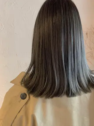 ミディアム カラー MAYU 💚森下のヘアスタイル