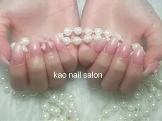 ネイル kao nail マグネット/長さだしのネイルデザイン